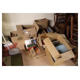 ELEVEN BOXES OF BOOKS