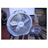 TWO CIRCULAR FANS