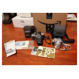 NIKON F CAMERA AND ACCESORIES AND FUGI