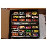 (3) MATCHBOX COLLECTOR SHOWCASES W/ MATCHBOX CARS