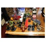 LAMPS & CANDLESTICK HOLDERS