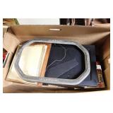 BOX OF PICTURE FRAMES