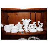 MILK GLASS COLLECTION - MOST IF NOT ALL FENTON