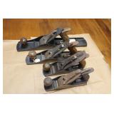 STANLEY BAILEY #3 - #6 WOOD PLANE COLLECTION