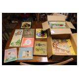 TWO BOXES OF VINTAGE CHILDREN BOOKS