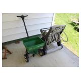 SCOTT SPREADER AND GARDEN REEL