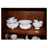 MILK GLASS COLLECTION - MOST IF NOT ALL FENTON