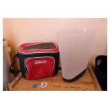 COLEMAN LUNCH BOX & WASTE CAN