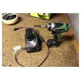 HITACHI 12 VOLT DRILL W/ CHARGER AND 2 BATTERIES