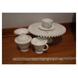 MILK GLASS COLLECTION INCL. FENTON