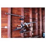 (5) MEDIUM / HEAVY ACTION FISHING RODS