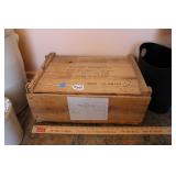 DIGITAL MICROMETER WOODEN CRATE