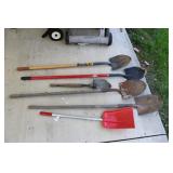 ASSORTED SHOVELS