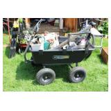 GORILLA YARD CART W/ CONTENTS