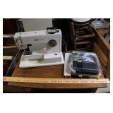 PFAFF MDL 1222E SEWING MACHINE AND ACCESORIES