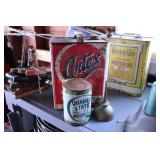 ARTEX 2 GAL, QUAKER STATE QUART, AND EAGLE OILER