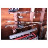 (3) ANTIQUE FISHING RODS