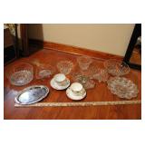 ASSORTED GLASSWARE