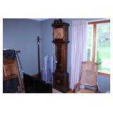 ANTIQUE GRANDFATHER CLOCK