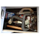 CONTENTS OF DRAWER - ASSORTED TOOLS AND MORE