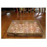 COLLECTION OF PINK DEPRESSION GLASS