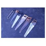 ASSORTED HANDSAWS