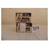 (71) RDS OF S&W  357 MAG 158 GR JHP