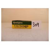 (17) RDS OF REMINGTON 6MM REM 80 GR SP