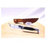QUEEN IM. WINTER BOTTOM BONE 9.5" W/ SHEATH
