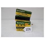 35RDS OF REMINGTON 7MM & BRASS CASINGS