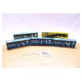 FIVE ASSORTED FROST CUTLERY KNIVES