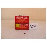 (100) RDS OF AMERICAN EAGLE 9MM 124 GR FMJ