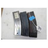 THREE EXTENDED M1 CARBINE MAGAZINES
