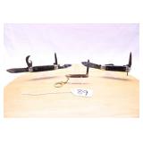 THREE ASSORTED KNIVES