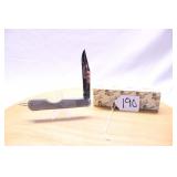 QUEEN BIG CHIEF 5" ALUMINUM HANDLE W/ BOX
