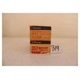 (75) RDS OF PETERS 357 MAG 158 GR SEMI JHP