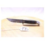 WESTERN BOULDER CO. STACKED LEATHER HANDLE 8.5"