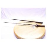 FOUR SIDED FRENCH BAYONET 26" W/ SCABBARD