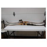 TWO SHAKESPEARE THE YUKON RECURVE BOWS