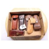 6 ASSORTED SHEATHS