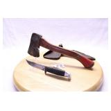 WESTERN BOULDER CO. KNIFE AXE COMBO