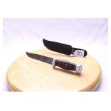 THEATRE KNIFE 11" STACKED HANDLE W/ SHEATH