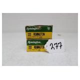 (40) RDS OF REMINGTON 222 REM 50 GR SP