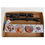 FLAT OF (3) BURRIS SCOPES
