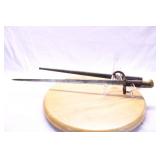 M9 BAYONET WOOD HANDLE 25.5" W/ SCABBARD