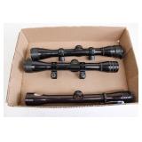 FLAT OF 4X REDFIELD SCOPES