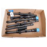 FLAT OF (6) ASSORTED WEAVER SCOPES
