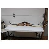 TWO YORK RECURVE BOWS