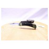 BUCK 110 LOCKBACK FOLDER W/ SHEATH WOOD HANDLE