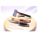 WESTERN BOULDER CO. L10 KNIFE AXE COMBO